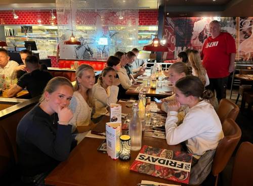 Middag på Fridays